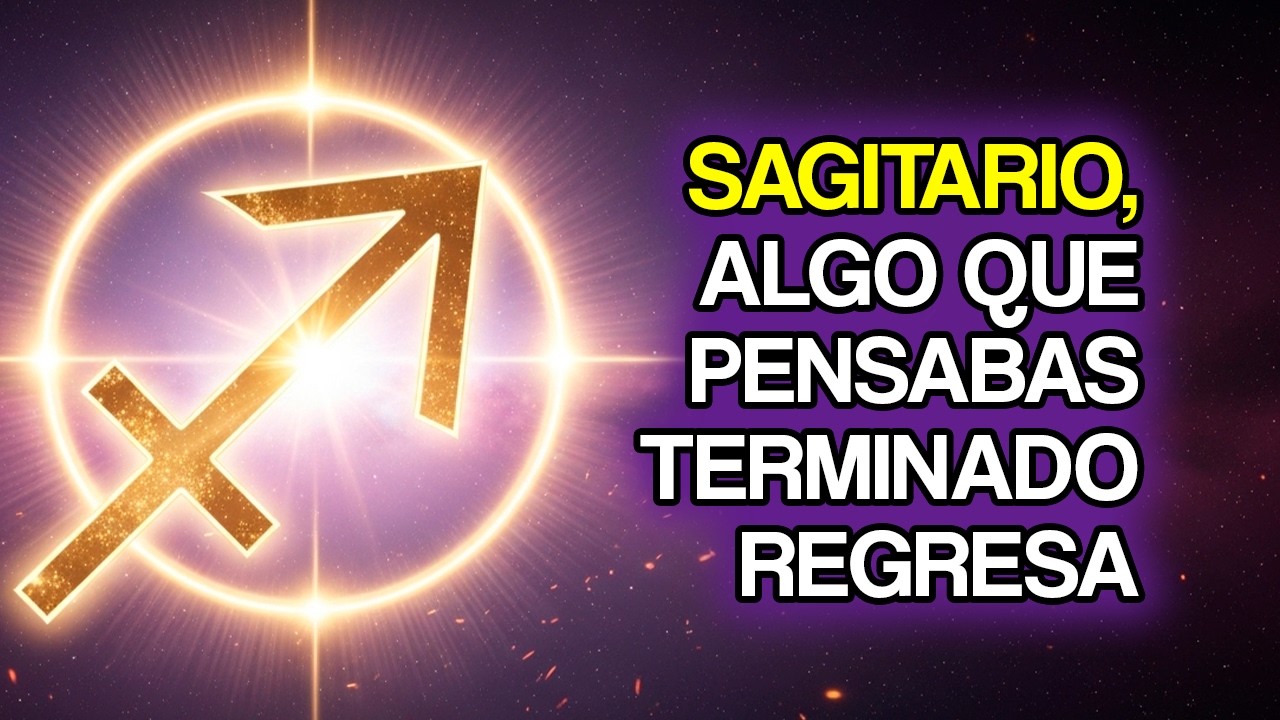 Algo del pasado podría regresar a la vida de SAGITARIO (10 pistas)