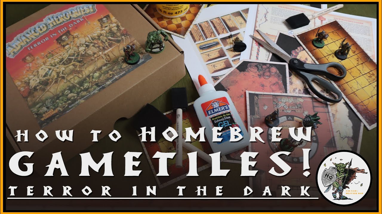 DON'T Paying $600 on eBay! Build a High-Quality Terror in the Dark Expansion (AHQ Print & Play)