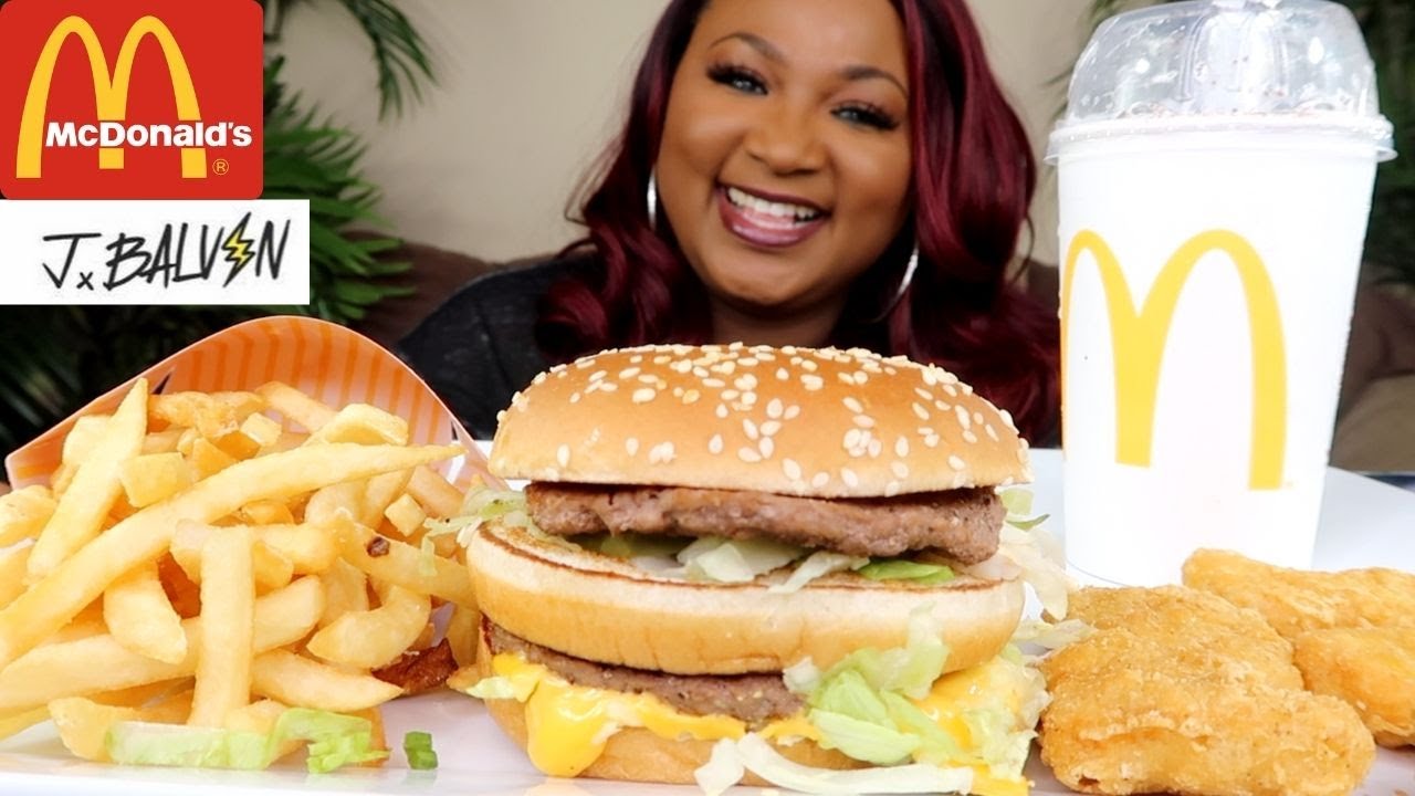 THE J BALVIN MEAL , MCDONALD'S MUKBANG , EATING SHOW 먹방쇼