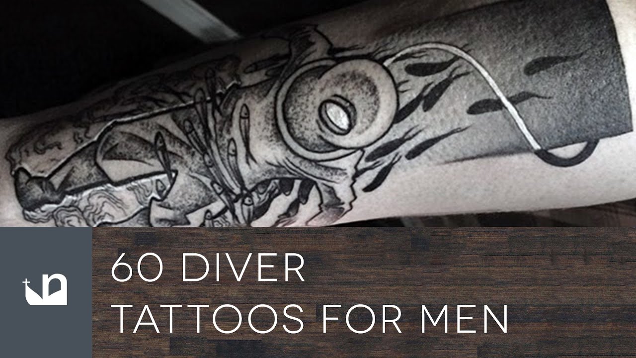 60 Diver Tattoos For Men
