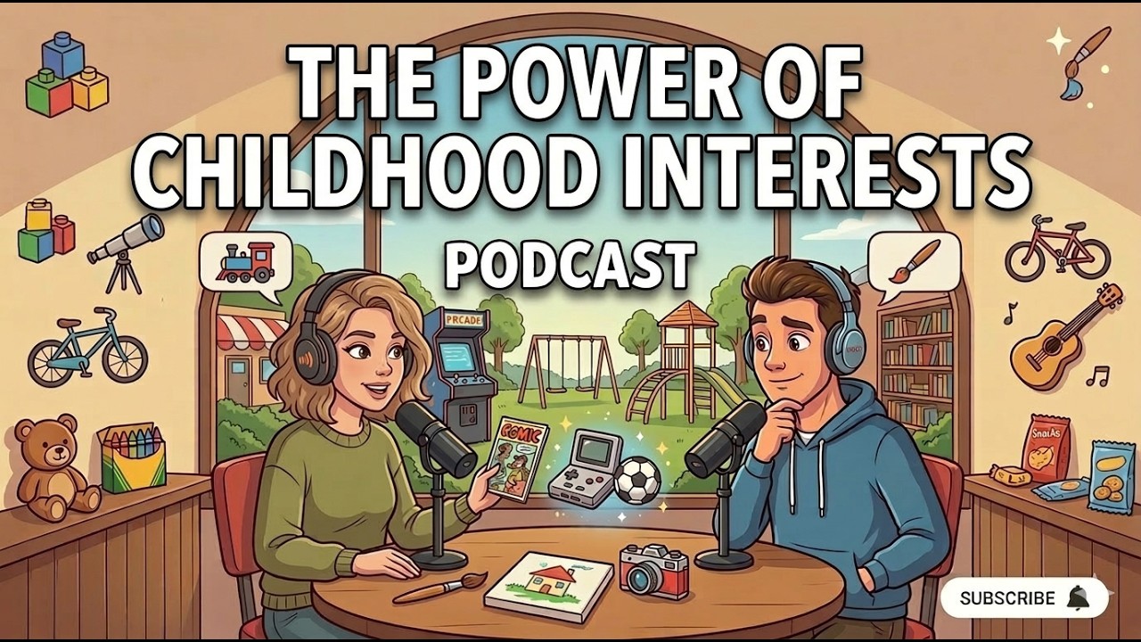 The Power of Childhood Interests | Easy English Podcast Conversation in Daily Life | Learn English