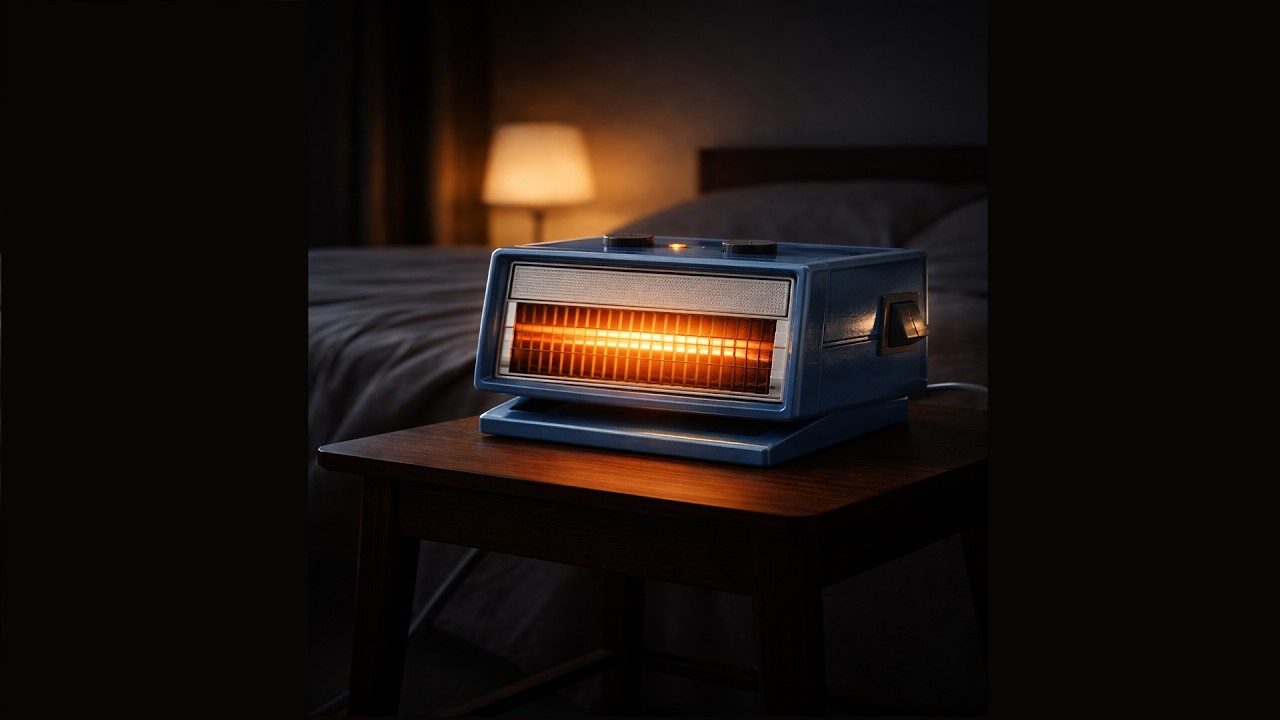 Real Heater Sound for Quick Nap (2 Hours) l No Loop