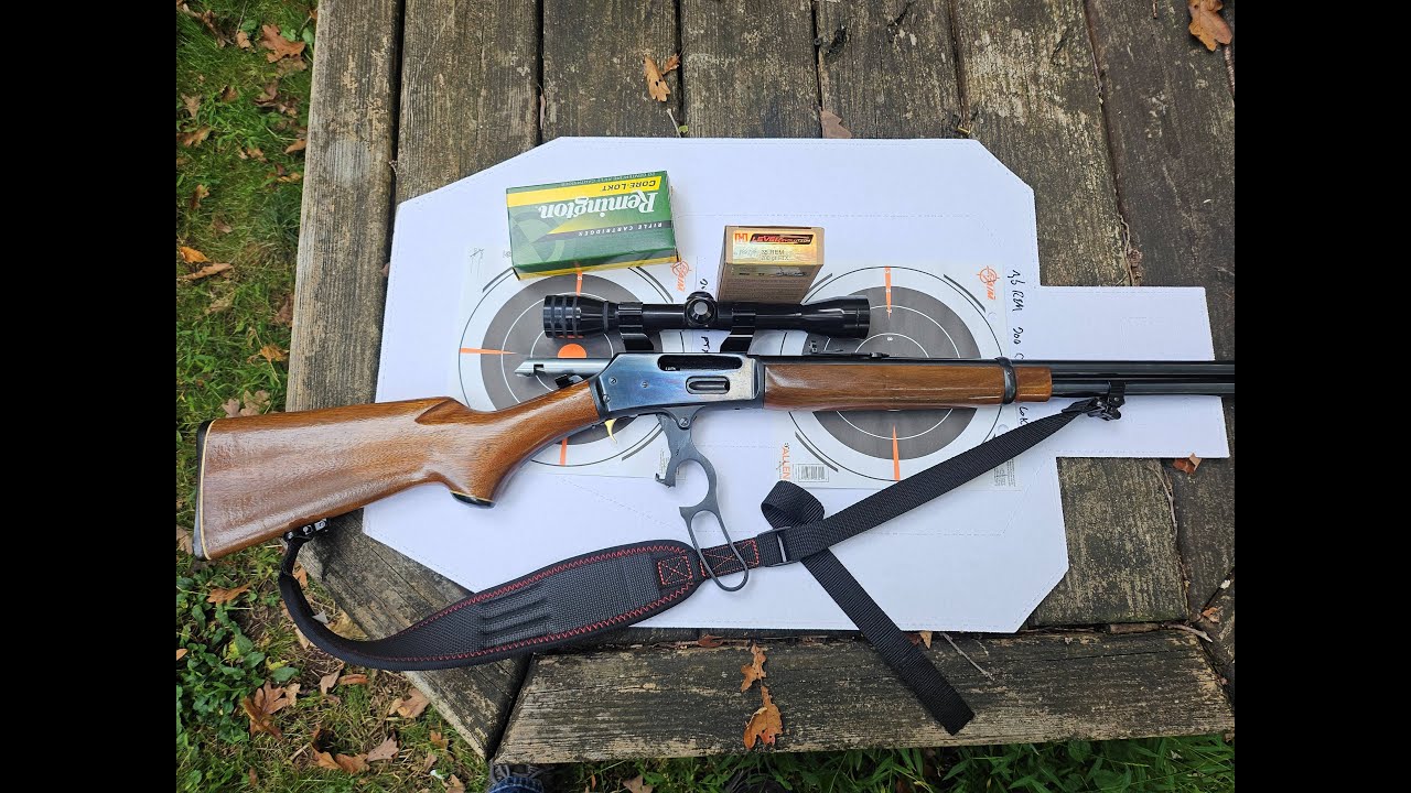 The Marlin 336 lever gun and the classic .35 Remington cartridge a classic woods hunting combo