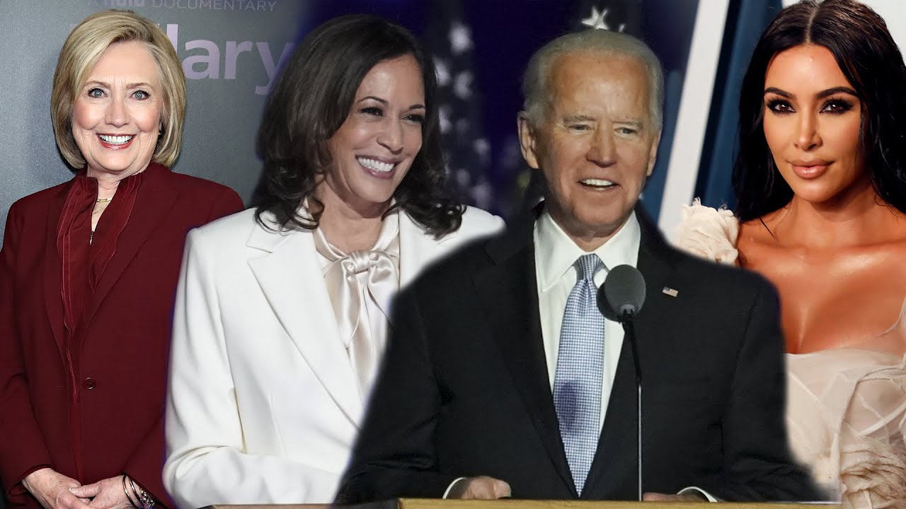Hillary Clinton, Kim Kardashian & More REACT to Joe Biden and Kamala Harris' Election Victory