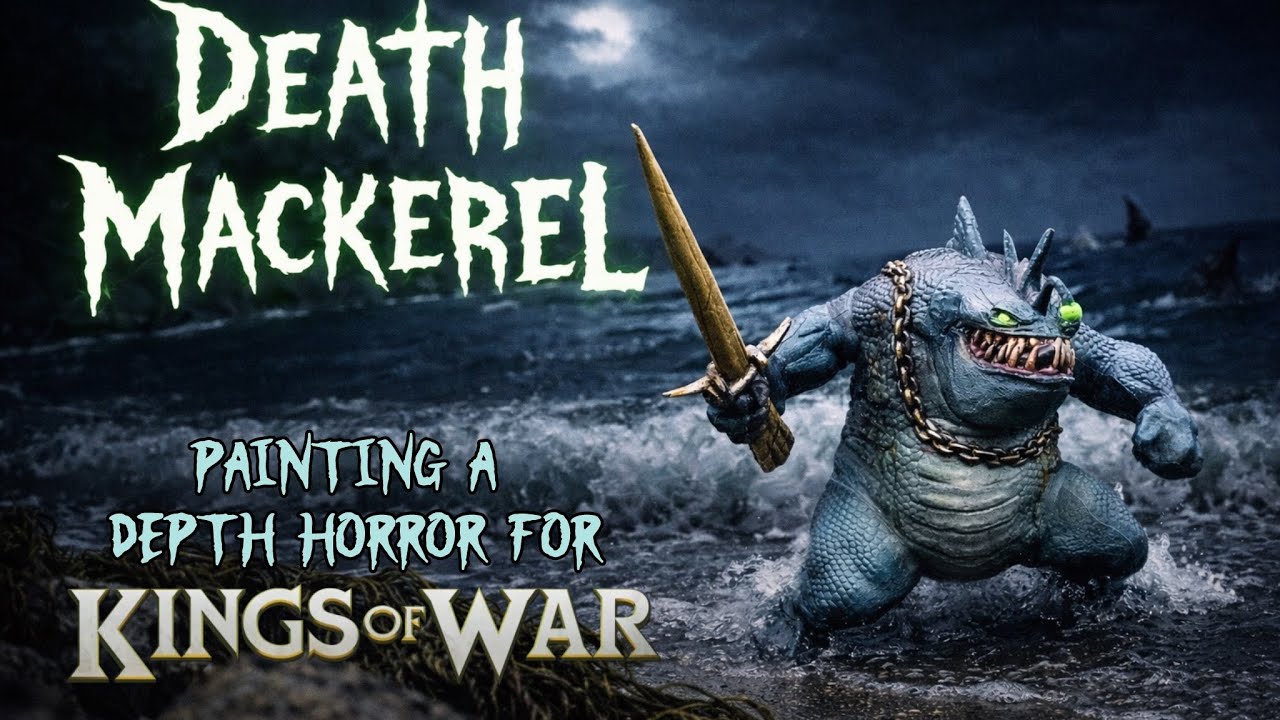 Painting a Depth Horror for Kings of War 