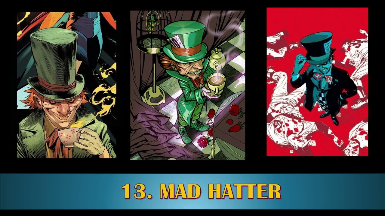 Top 20 Batman Villains