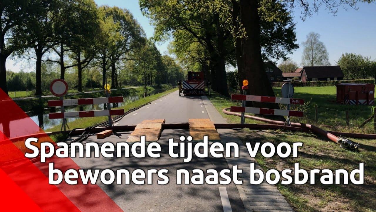 Karin woont naast de brandende Deurnese Peel