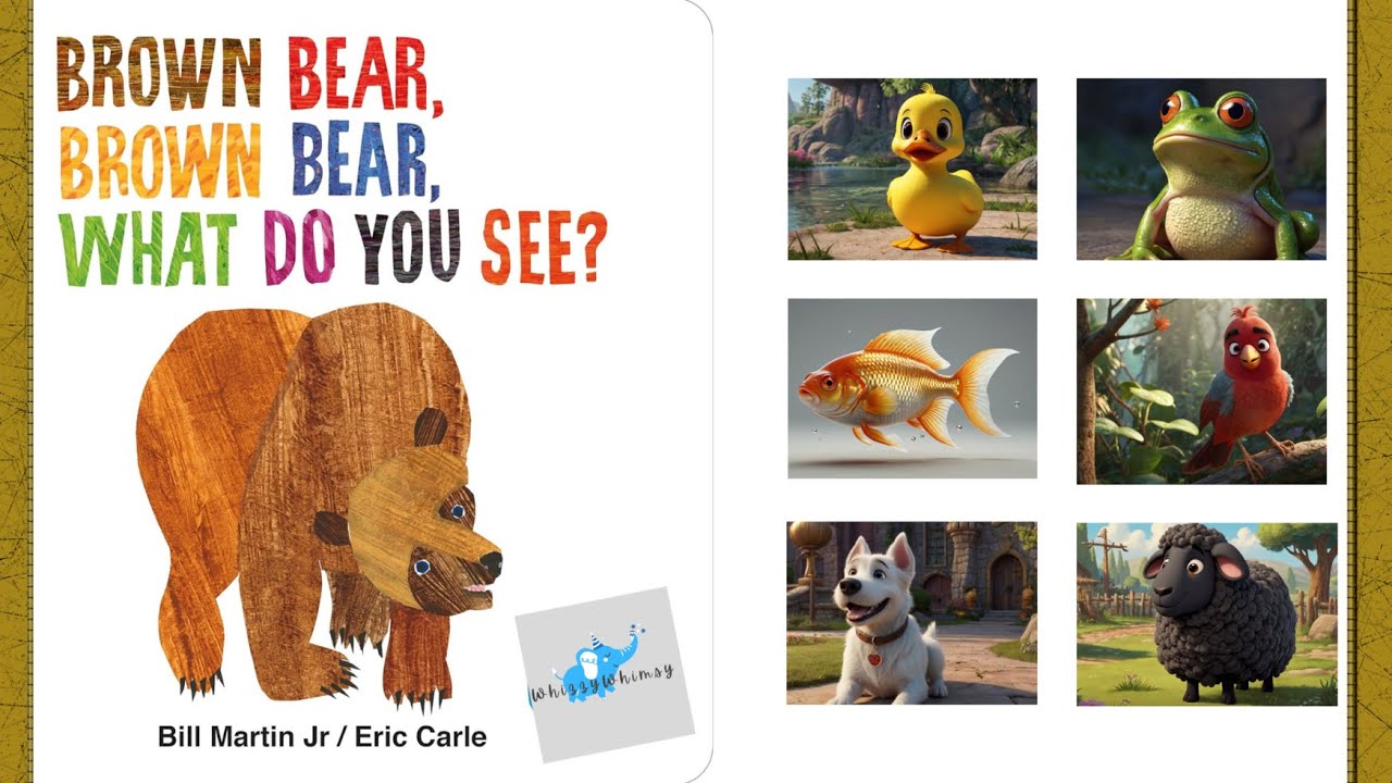 Brown Bear, Brown Bear What Do You See by Eric Carle | Read Aloud | Sing Along Song #brownbear