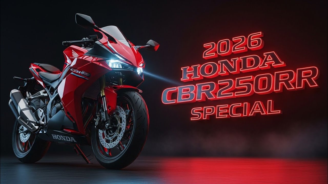 Официально представлена ​​специальная версия мотоцикла Honda CBR250RR 2026 года, которая привлека...