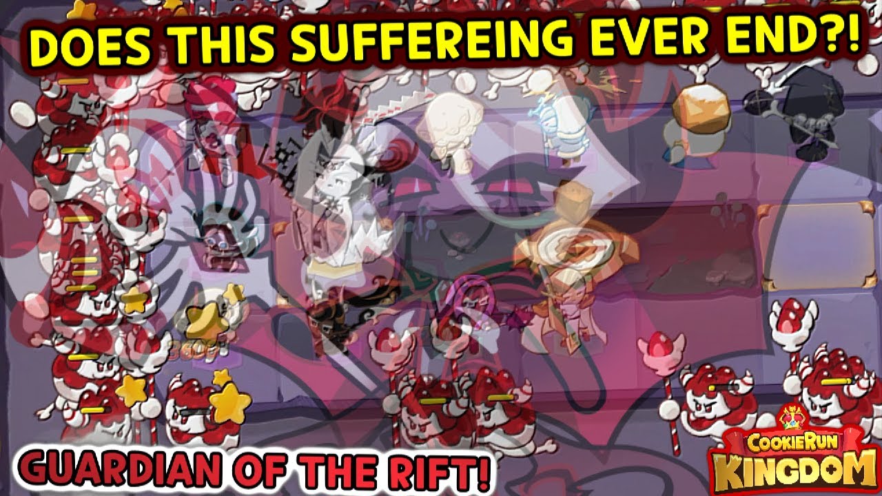 GUARDIAN OF THE RIFT'S INFINITY MODE IS BEYOND INSANE! (Cookie Run: Kingdom)