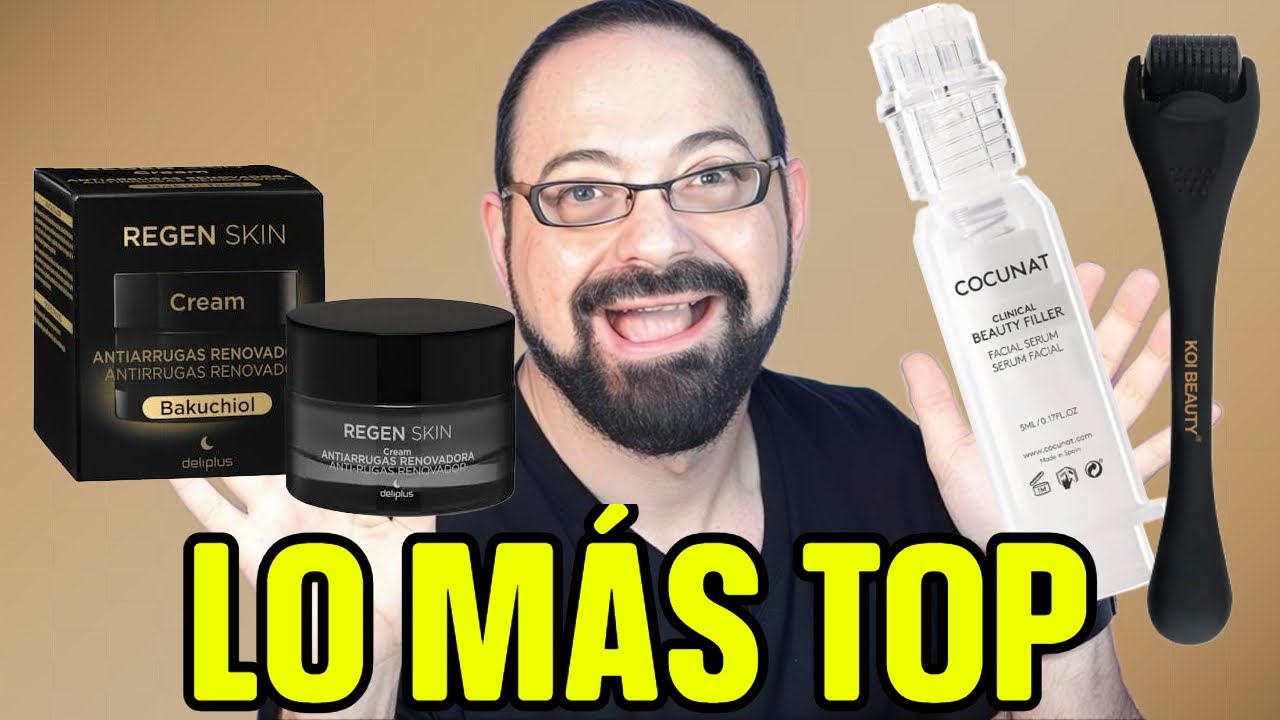 MERCADONA REGEN SKIN CREAM ANTIARRUGAS RENOVADOR PRIMERAS IMPRESIONES Y COCUNAT MICRONEEDLES