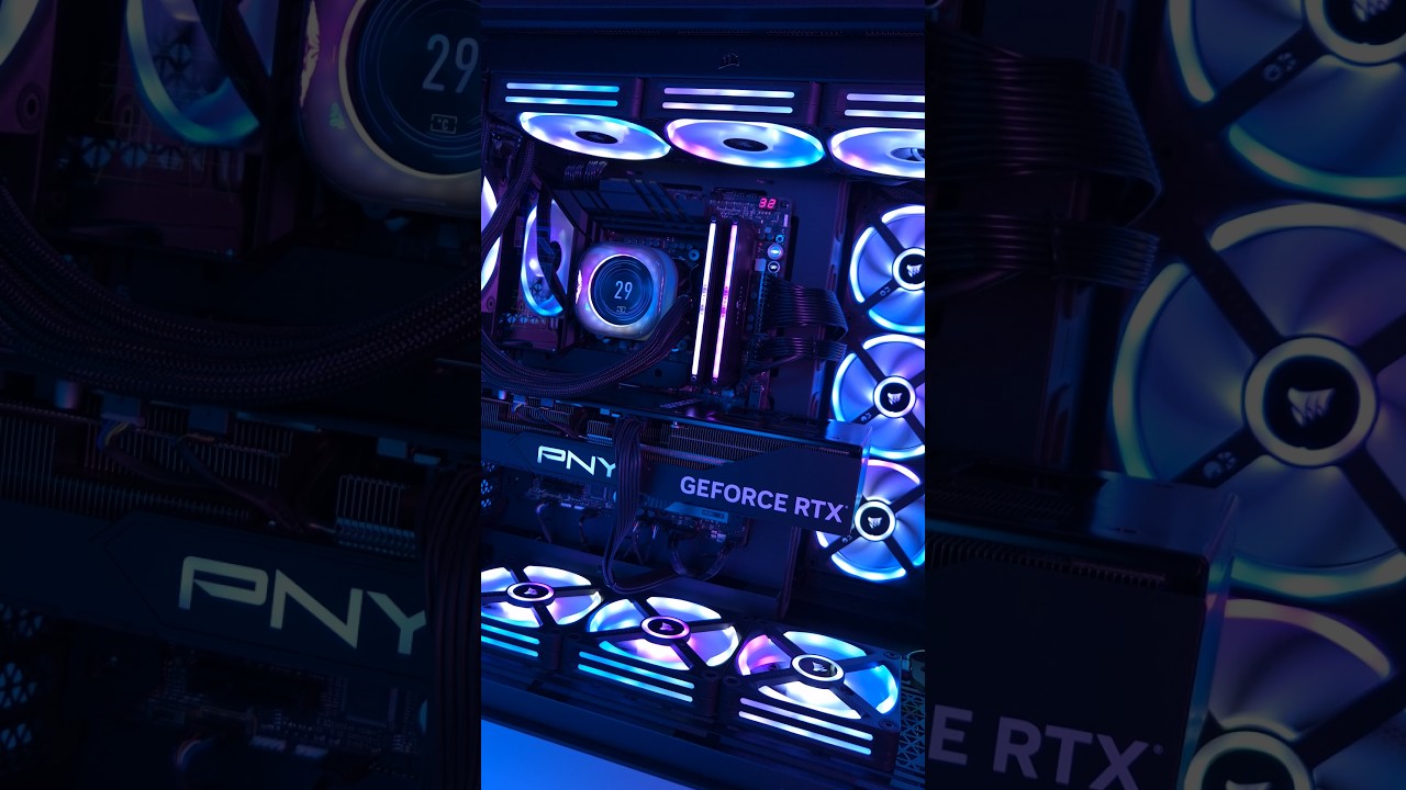 Corsair 6500X Gaming PC Build x Gaming4U RTX 4080 Super, 19-14900K,96GB DDR5#GamingSetup #gaming #pc