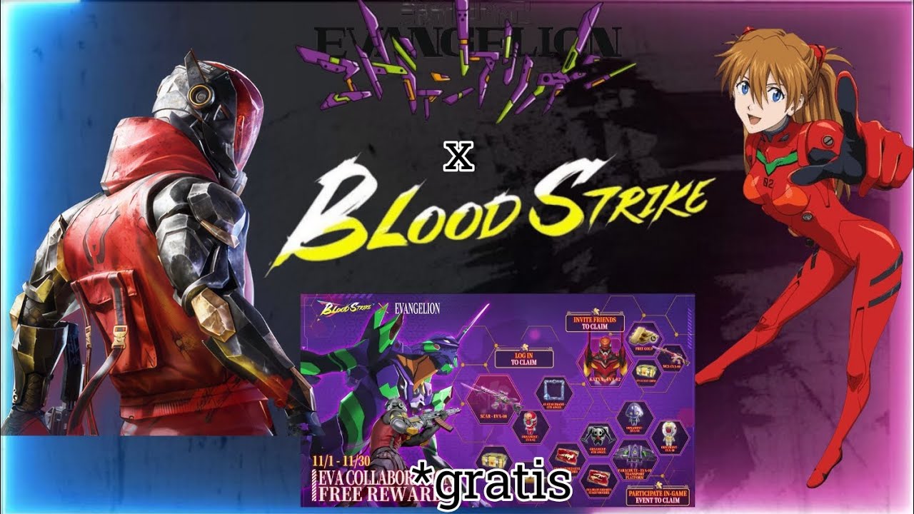Nueva colaboración en blood strike, *oro gratis y Skins de armas gratis*🤑