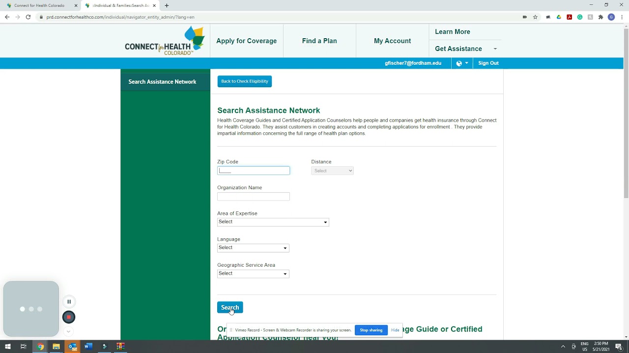 Update Your Connect for Health Colorado Account