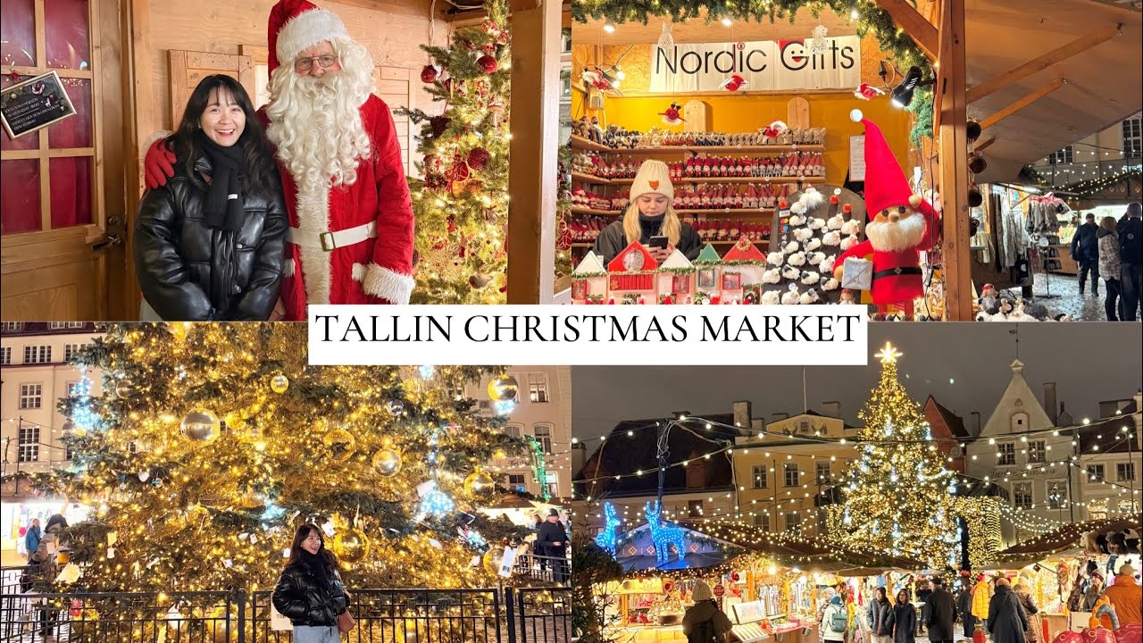Tallinn Christmas Market | Inside Europe’s Most Fairy Tale Christmas Market | Life in Finland 