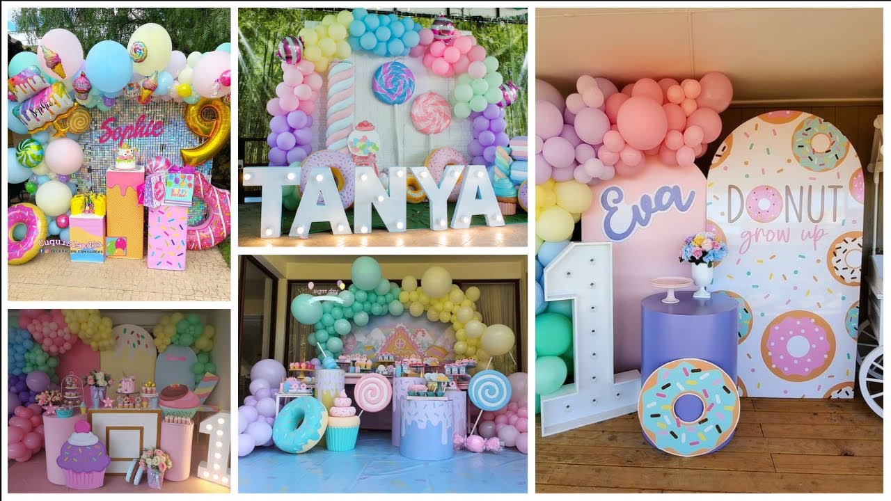 Candyland Birthday Decoration Ideas 2023 || Candyland Theme Birthday Decoration
