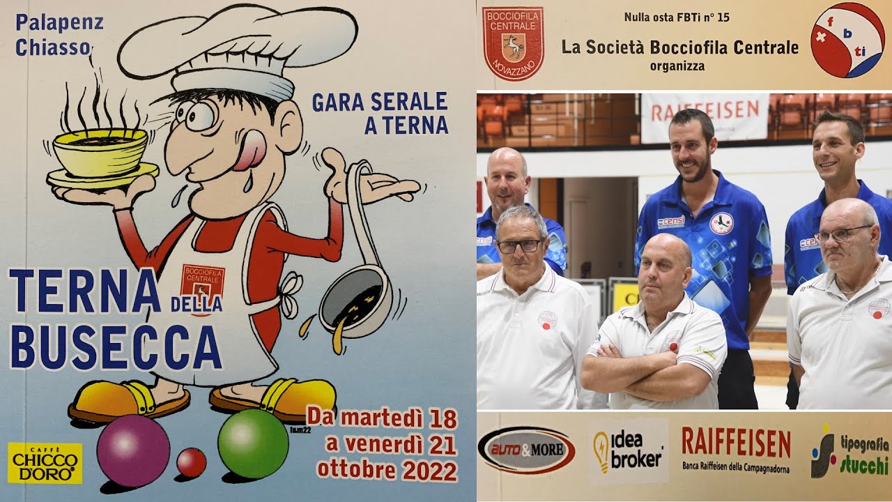 Gara di Bocce - Terna della Busecca - Palapenz Chiasso