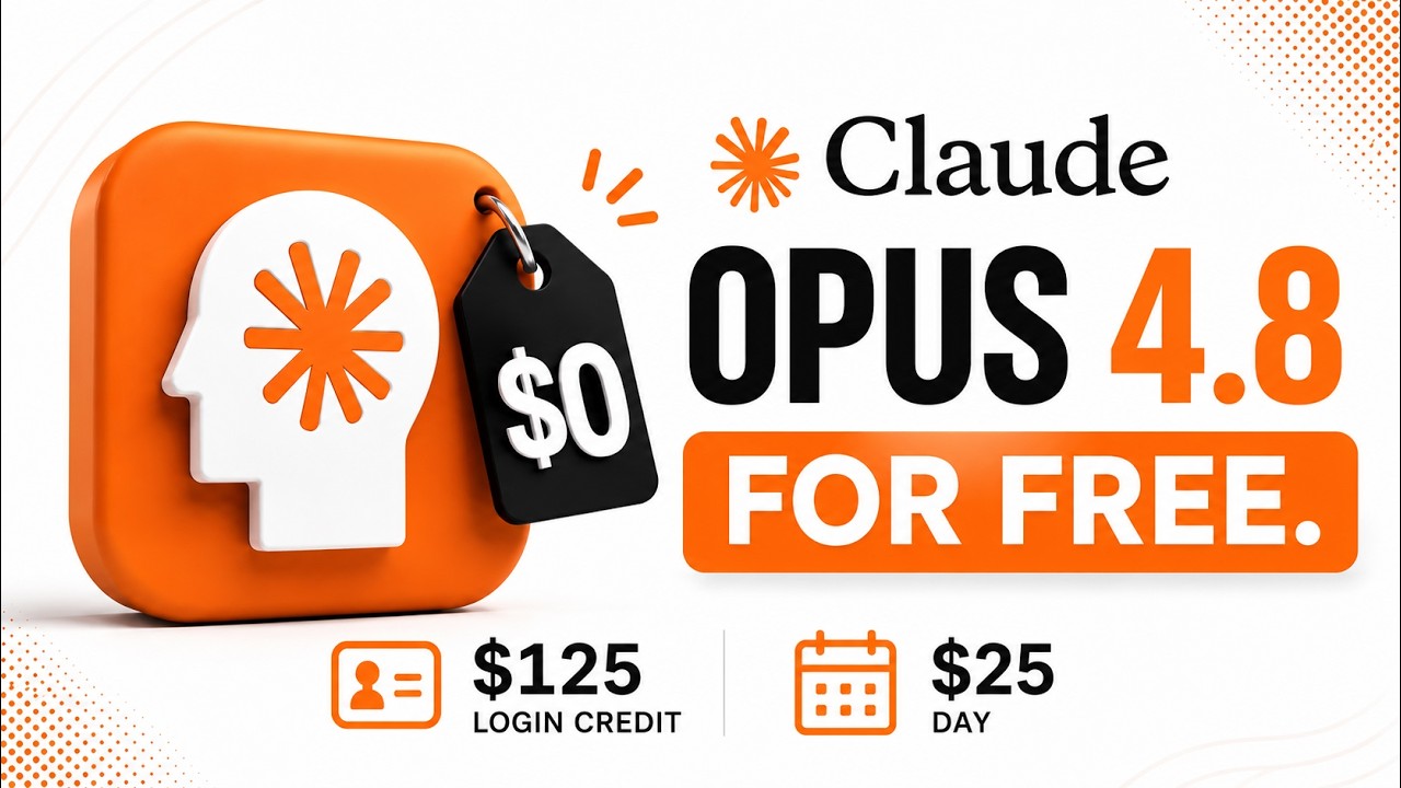 Claude Opus 4.8 БЕСПЛАТНО! (Без кредитной карты, без локальных моделей)