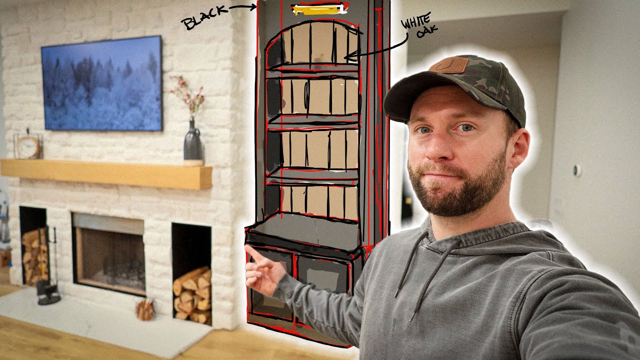 Custom Fireplace Built-In Project Begins!