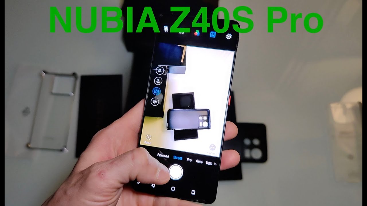 NUBIA Z40S PRO / Первое знакомство / Внешний вид / AnTuTu / Пару сравнений с Nubia Z40 Pro