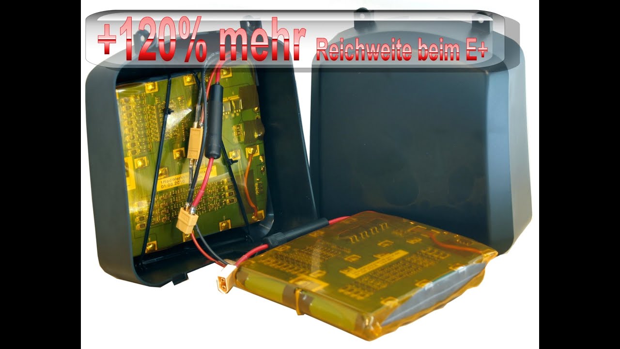 Ninebot E+ Akku upgrade 708Wh SUB DE/EN/ES/RU