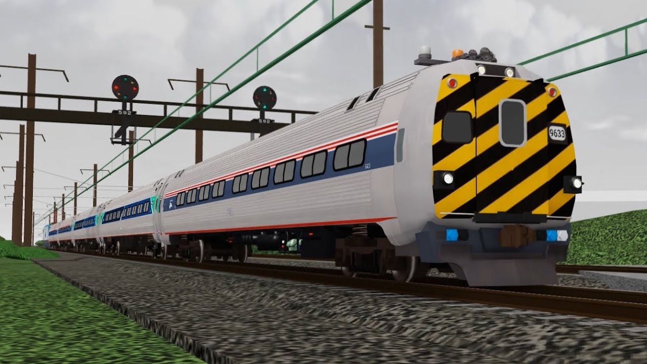 Ro-Scale: 90MPH Amtrak Trains in Irishtown, PA