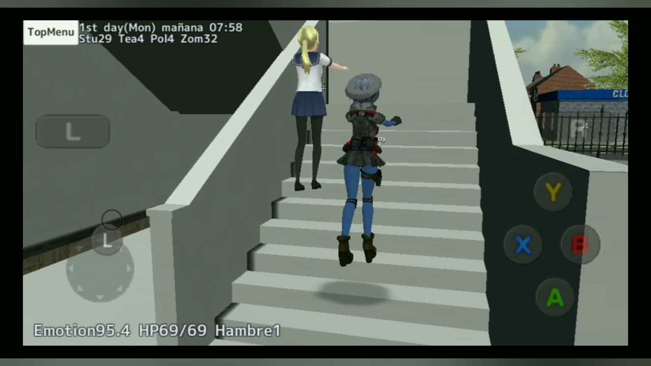 school girl Simulator zombie mode