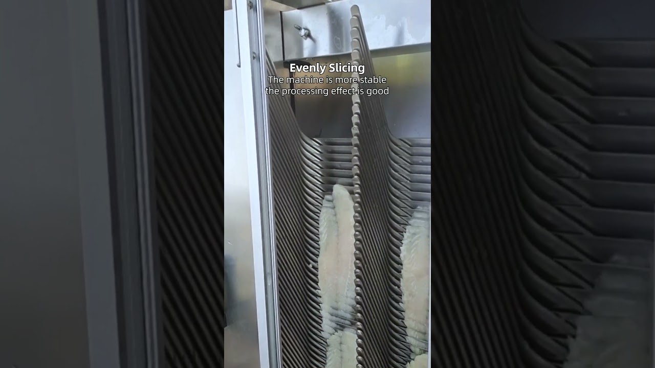 Basa fish slicer machine