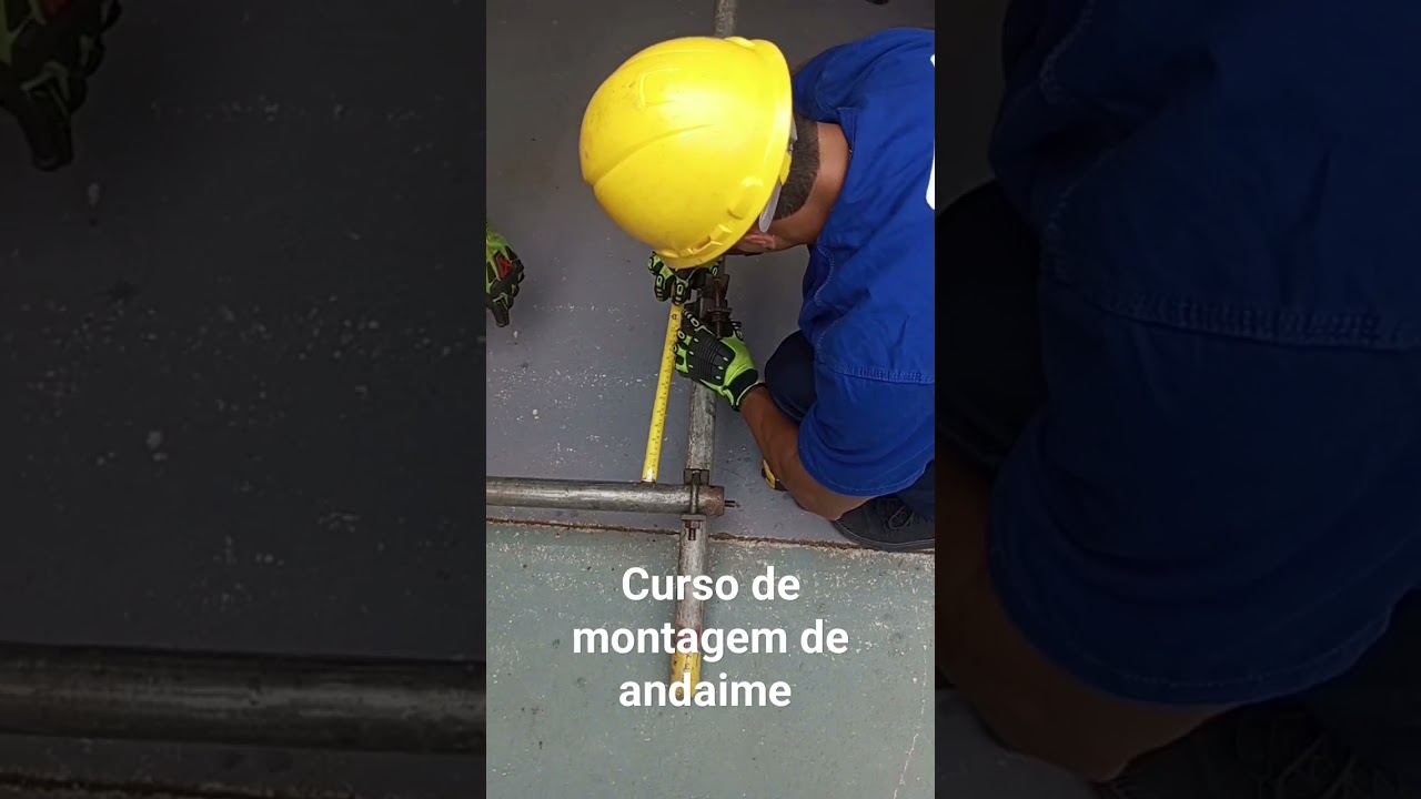 curso para montador de andaime. 