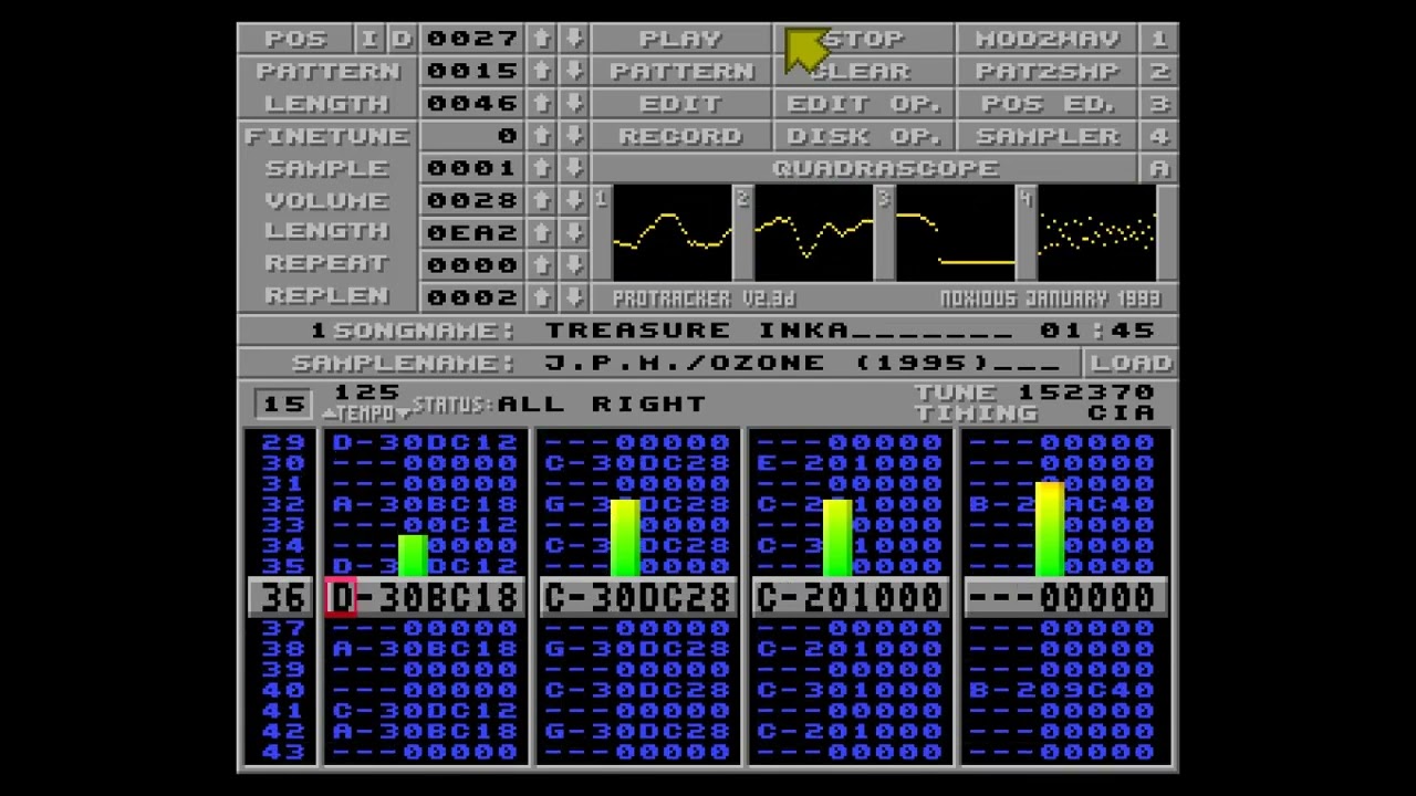 JPM - Treasure Inka (Protracker mod)