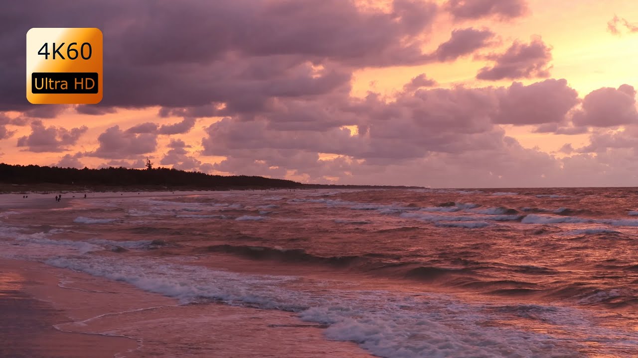 Endless Sunset – 10h of Peaceful Ocean Sounds 4K60