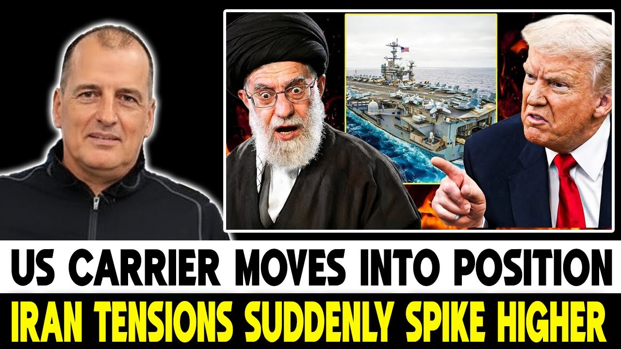 US Aircraft Carrier Moves into Position — Tensions With Iran Spike