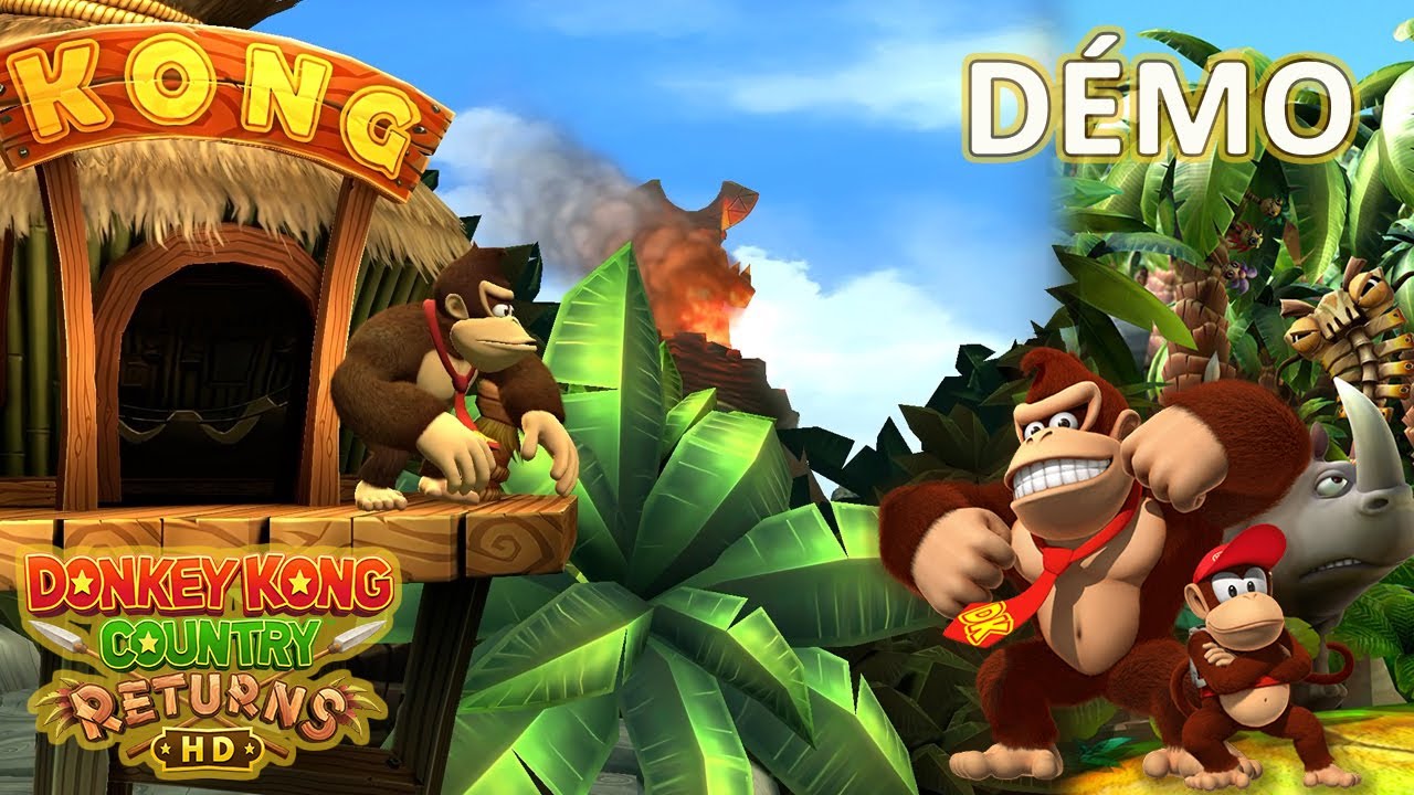 Donkey Kong Country Returns HD #00 - Démo