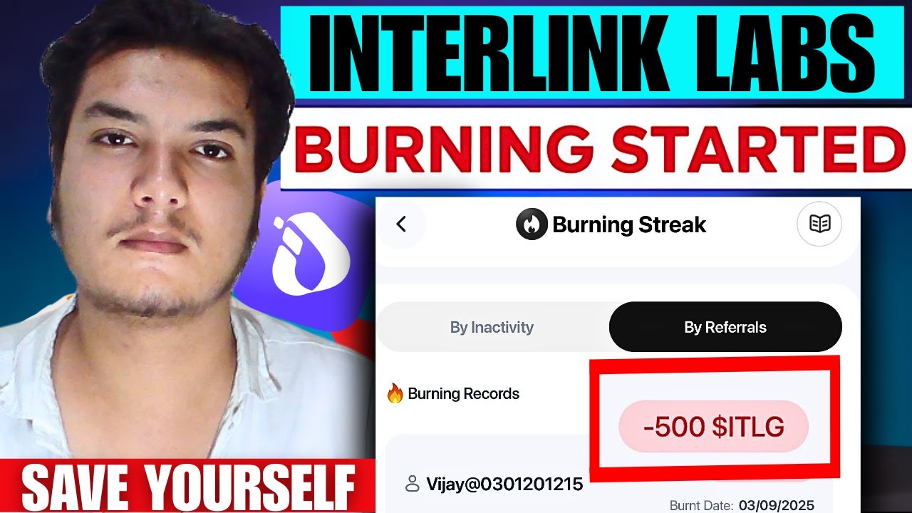 INTERLINK LABS BURNING STARTED | NEW UPDATES | INTERLINK NETWORK | CRYPTOMENTORY
