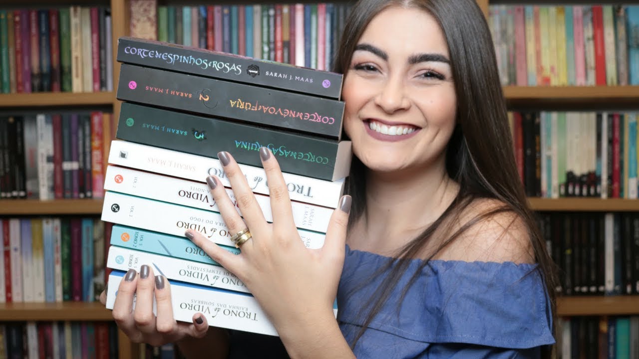 UM AMOR: TRONO DE VIDRO & CORTE DE ESPINHOS E ROSAS – SARAH J. MAAS