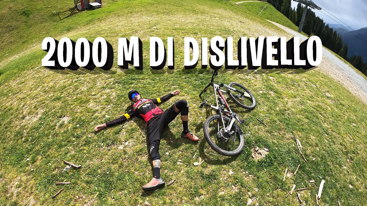 2000 M DI DISLIVELLO CON L'ENDURO - PINZOLO - BRENTA BIKE PARK