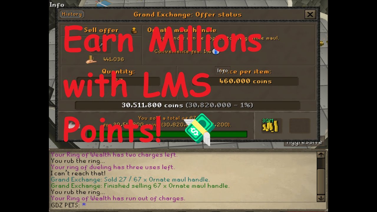Where to Spend LMS Points in OSRS (2024): Top Reward Explained!
