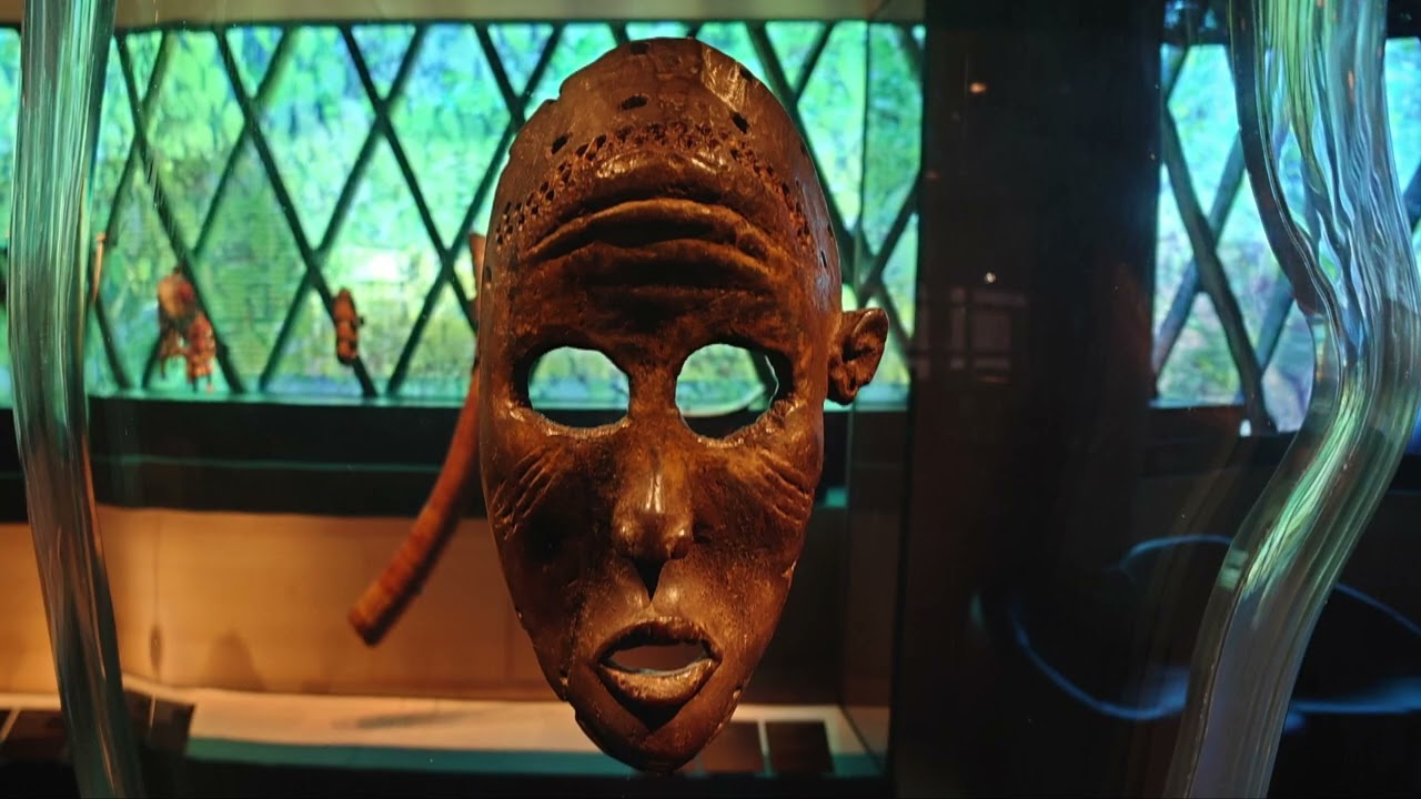 La galerie Marc Ladreit de Lacharriere au musée du quai Branly à Paris