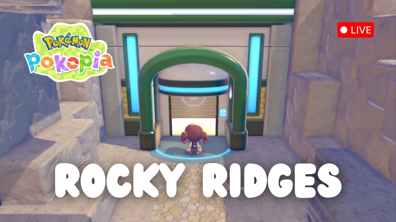 Exploring the Rocky Ridges for the First Time! | Pokemon Pokopia