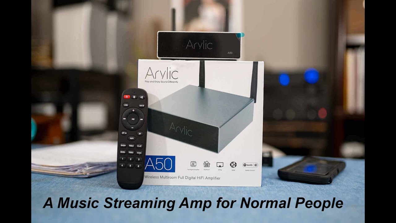 Arylic A50 Streaming Amp - You Want a Music Streamer?  Buy this One.