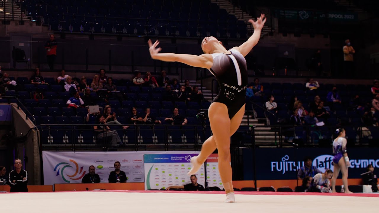 Eythora Thorsdottir (NED) - Floor Exercise - 2022 World Championships - Podium Training
