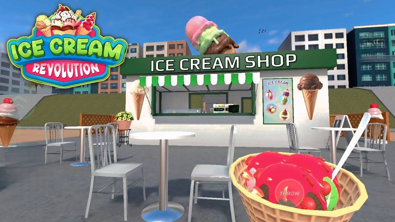 Геймплей Ice Cream Revolution (первый релиз) для Android