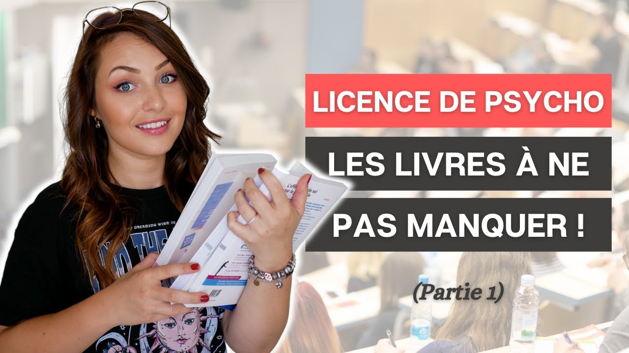 16 LIVRES à lire en LICENCE de PSYCHOLOGIE