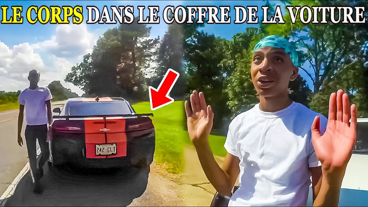 Un jeune homme a été intercepté par la police alors qu'il était en train de cacher un c.o.r.p.s.