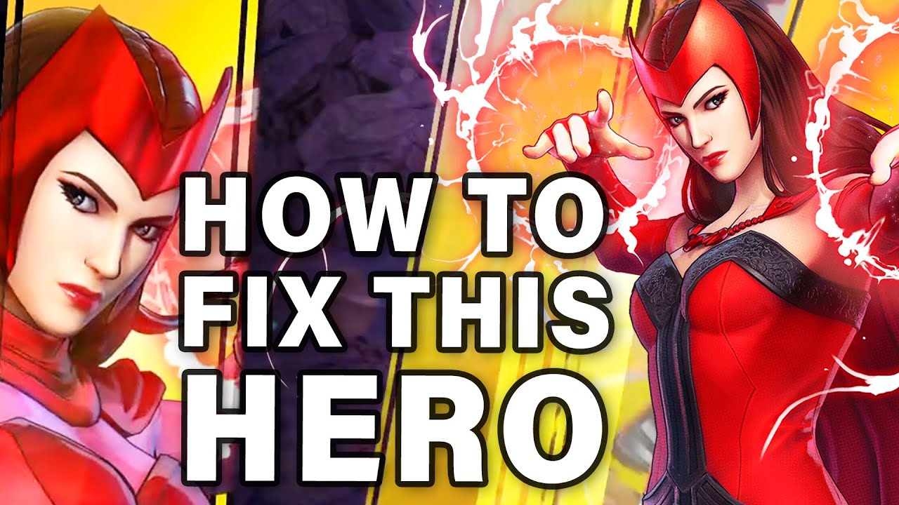 How to Fix This HERO | Scarlett Witch ► Marvel Ultimate Alliance 3