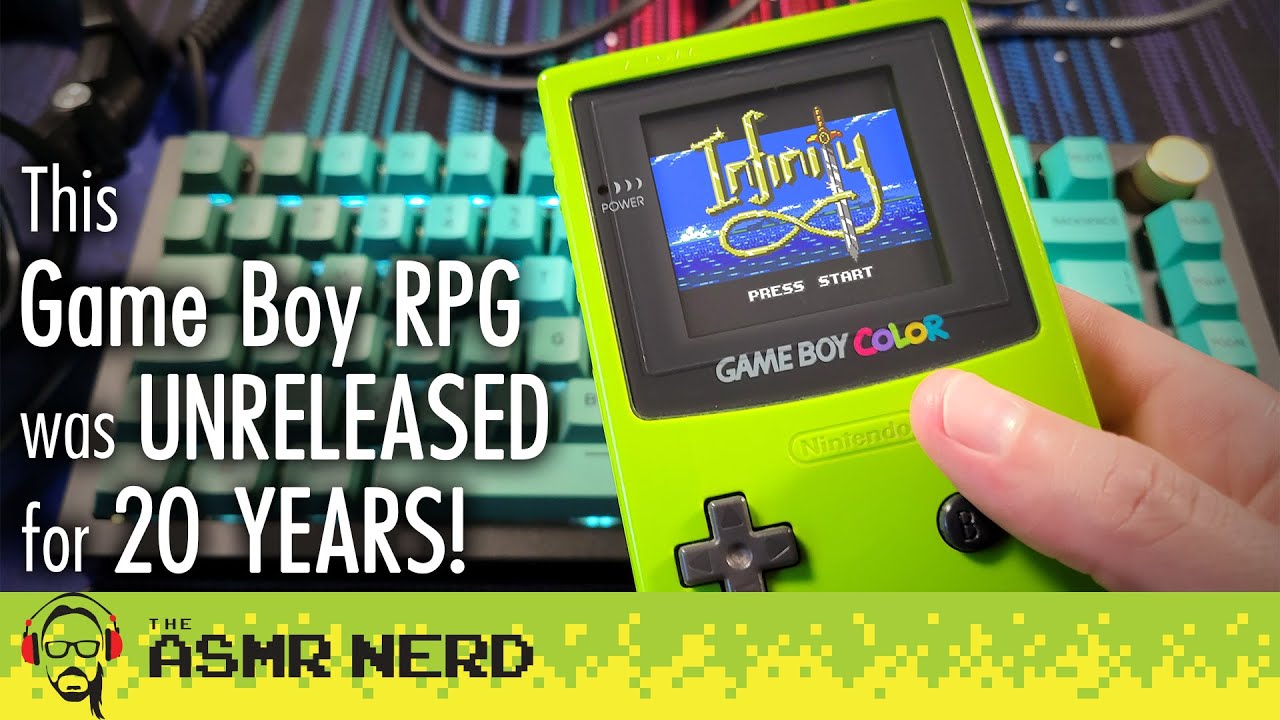 ASMR Whisper | This Game Boy Color RPG Was Unreleased For 20 Years! 😮