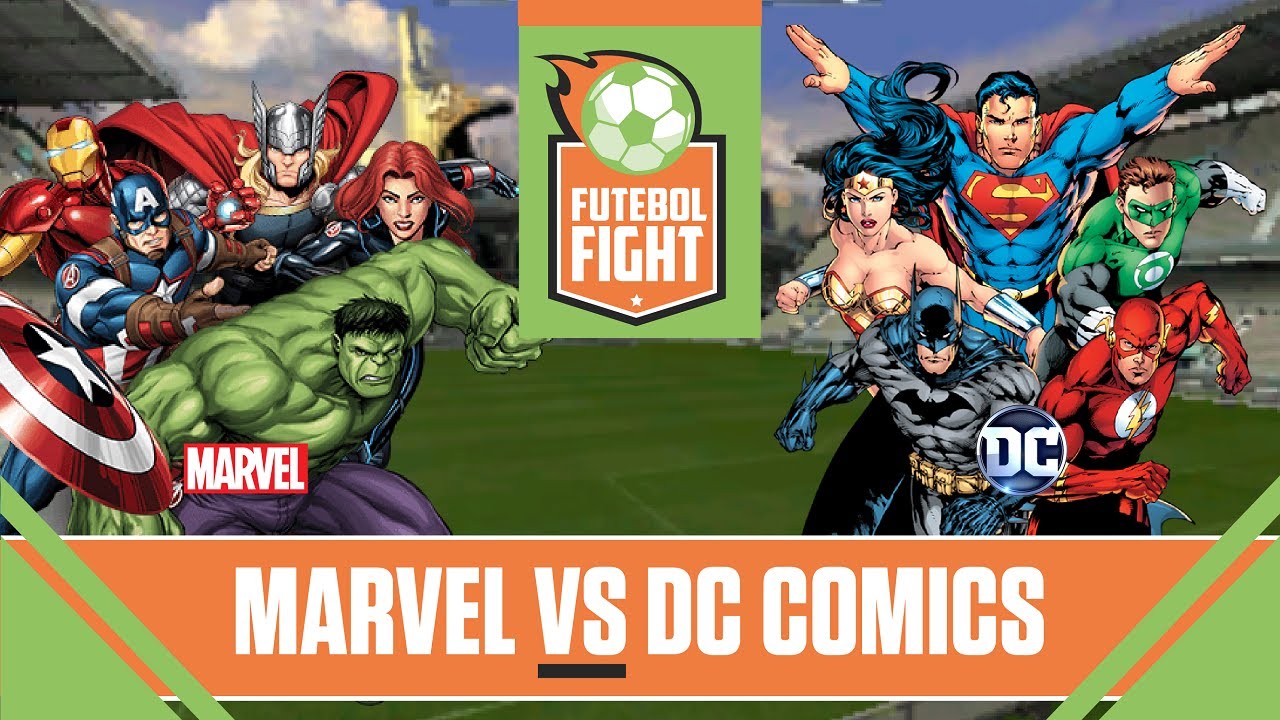 Marvel vs DC - Futebol Fight
