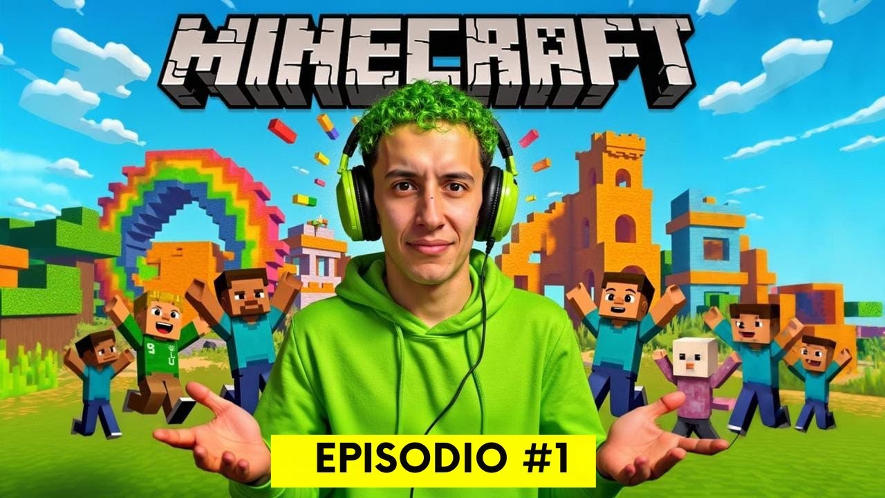 GIOCO a MINECRAFT per la mia PRIMA volta Con Voi -- MinecraftITA EP.1