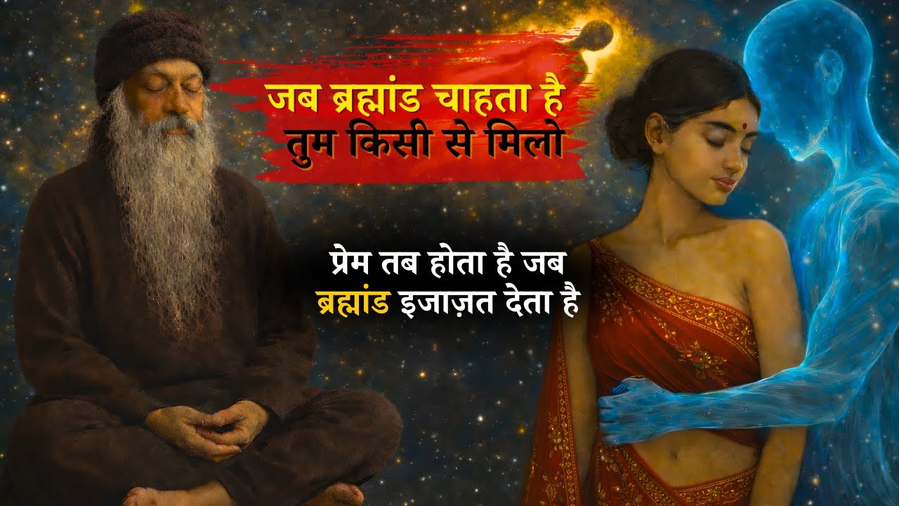 Osho – प्रेम तब होता है जब ब्रह्मांड इजाज़त देता है  #Osho #OshoInspired #OshoHindi #OshoPravachan