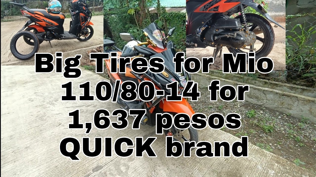QUICK TIRE 110/80-14 for mio